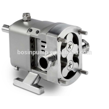 Stainless steel electric horizontal or vertical acid resistant sanitary rotary pumps with self priming made in China